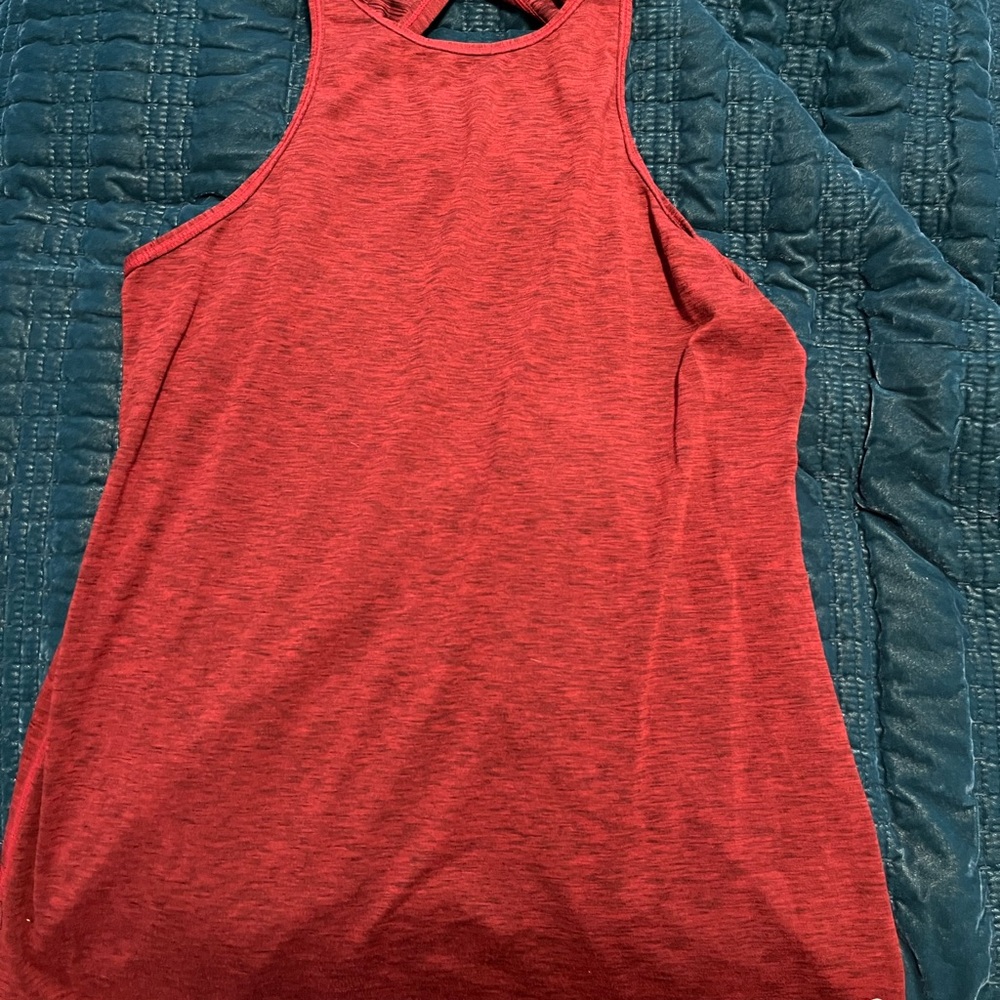 Women's Red Workout Tank